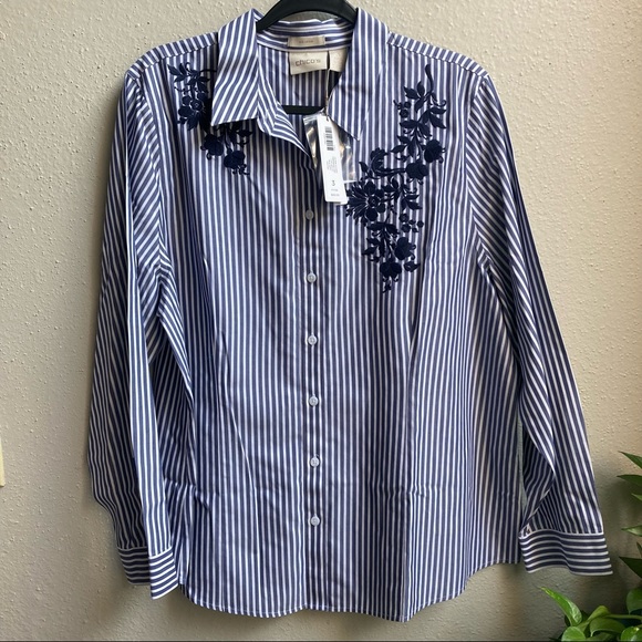 Chico’s|Button Down Shirt|Size 3 - Picture 1 of 7
